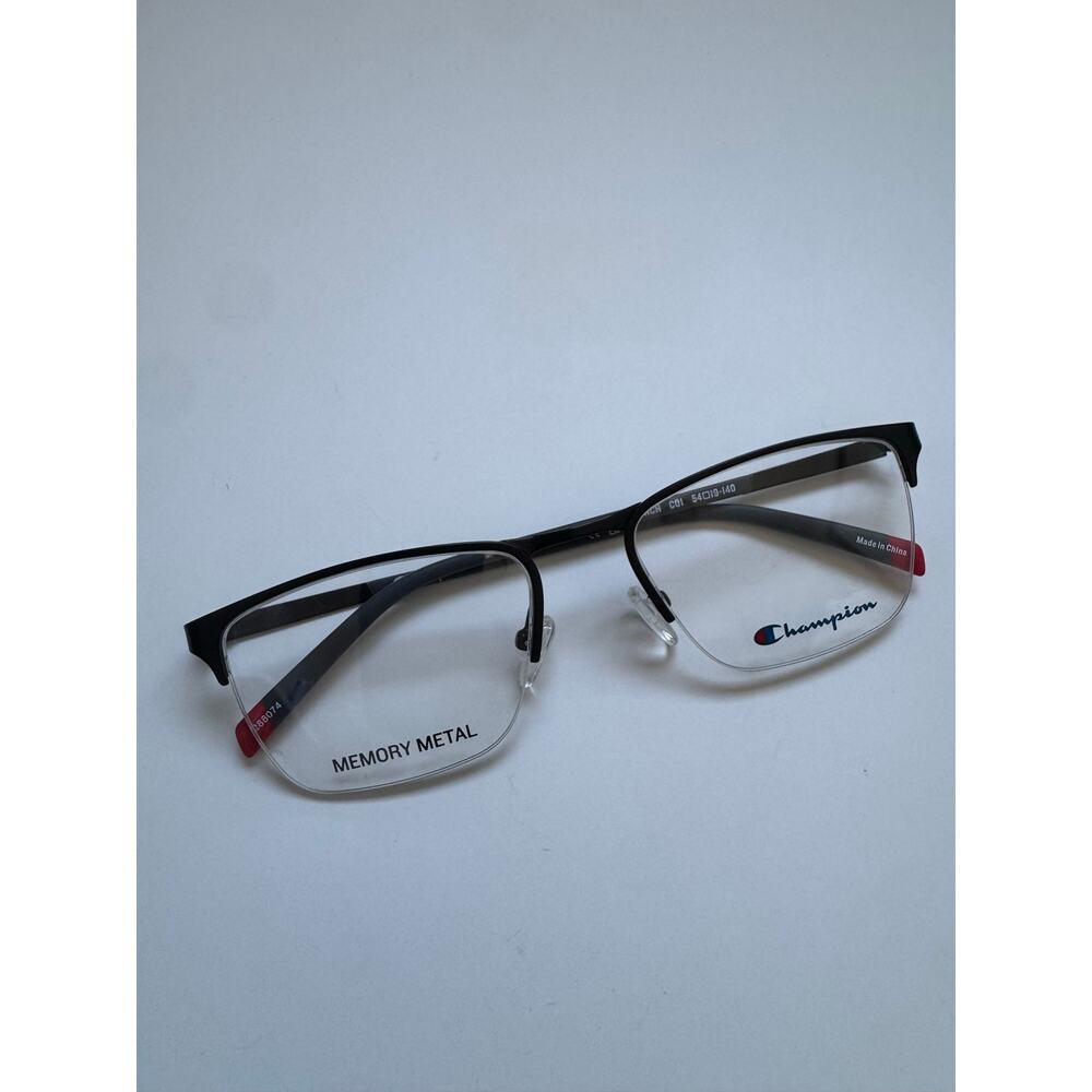 NEW Champion Black Launch Half Rim frames - Picture 3 of 8